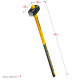 STAYER Hercules, 3 кг, кувалда с удлинённой рукояткой, Professional (20110-3) купить в Сочи