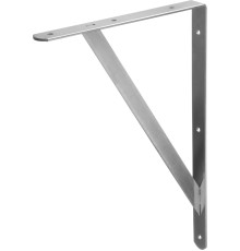 STAYER 400 х 280 х 30 х 4 мм, оцинкованный, усиленный уголок-кронштейн (37423-5)