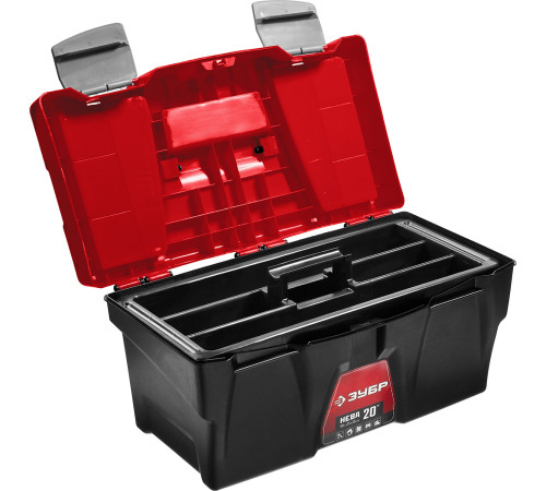 ЗУБР НЕВА-20, 500 х 250 х 260 мм, (20″), пластиковый ящик для инструментов (38323-20) купить  в Сочи