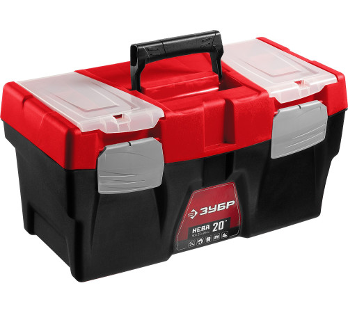 ЗУБР НЕВА-20, 500 х 250 х 260 мм, (20″), пластиковый ящик для инструментов (38323-20) купить  в Сочи