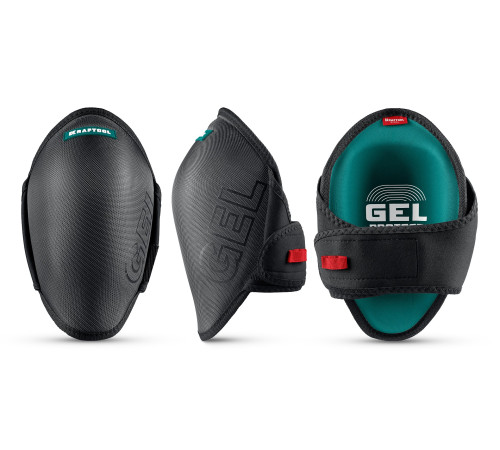 KRAFTOOL STABIL эргономичные, гелевая вставка, воздухопроницаемые, для легко повреждаемых поверхностей, наколенники защитные (11516) купить  в Сочи