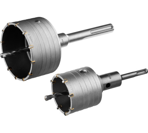 ЗУБР d 68, 100 мм, Alu кейс, набор коронок по бетону с оснасткой, Профессионал (29185-H2-2) купить  в Сочи