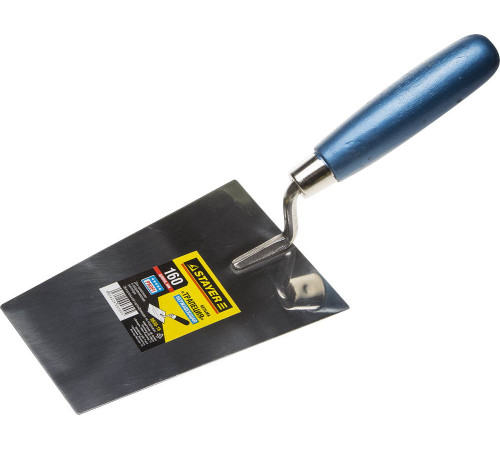 STAYER 160 мм, нержавеющее полотно, деревянная рукоятка, кельма трапеция, Professional (0830-16) купить  в Сочи