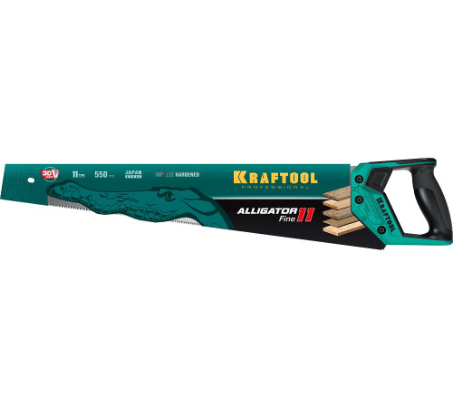 KRAFTOOL Alligator Fine 11, 550 мм, ножовка для точного реза (15203-55) купить в Сочи KRAFTOOL Alligator Fine 11, 550 мм, ножовка для точного реза (15203-55) купить в Сочи