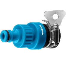 GRINDA TСI-34, диаметр 3/4″, с хомутом, с внутренней резьбой, адаптер, PROLine (8-426321)