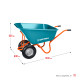 GRINDA GP-1, кузов увеличенного объема 260 л, г/п 120 кг, ударопрочный пластик, тачка садовая PROLine (422401) купить в Сочи