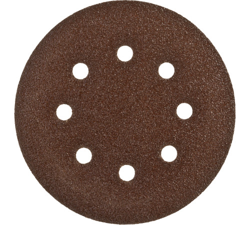 Круг шлифовальный ЗУБР ″СТАНДАРТ″ из абразивной бумаги на велкро основе, 6 отв., Р60, 150мм, 5шт купить  в Сочи