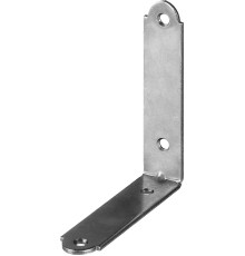 ЗУБР УМ-1.5, 75 x 75 x 17 x 1.5 мм, белый цинк, узкий мебельный уголок (31032-75)