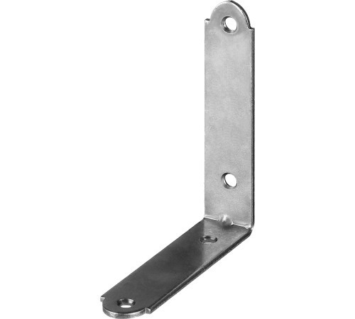 ЗУБР УМ-1.5, 75 x 75 x 17 x 1.5 мм, белый цинк, узкий мебельный уголок (31032-75) купить  в Сочи