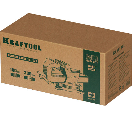 KRAFTOOL FORGE--180/230, с регулировкой компенсации люфта, кованые стальные тиски (32700-230) купить в Сочи KRAFTOOL FORGE--180/230, с регулировкой компенсации люфта, кованые стальные тиски (32700-230) купить в Сочи