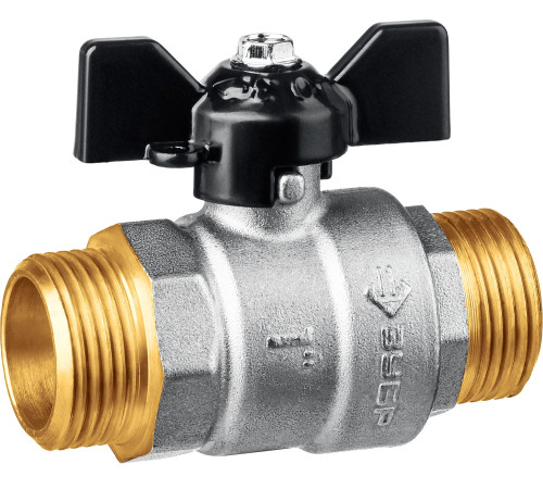 ЗУБР d 1″, ручка ″бабочка″, ″папа-папа″, полнопроходной шаровой кран (51327-1) купить  в Сочи