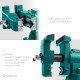 KRAFTOOL 3D-Steel, 150 мм, слесарные тиски (32704-150) купить в Сочи