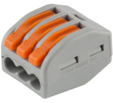 СВЕТОЗАР 32 А, соединительная 3-х проводная разъемная клемма (49190-3)