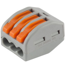 СВЕТОЗАР 32 А, соединительная 3-х проводная разъемная клемма (49190-3)