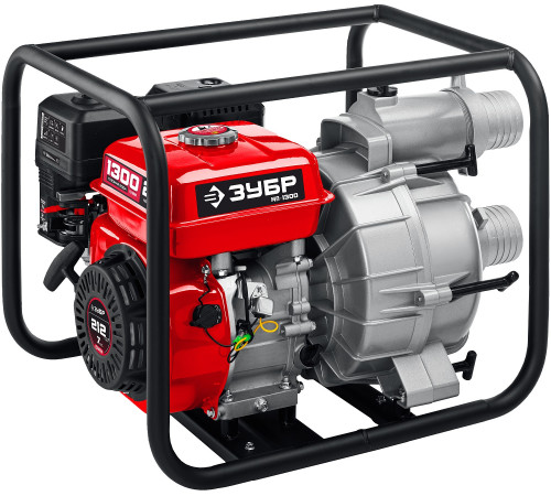 ЗУБР 1300 л/мин, мотопомпа бензиновая для грязной воды (МПГ-1300) купить  в Сочи