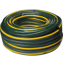 GRINDA STANDARD, 3/4″, 50 м, 15 атм, трёхслойный, армированный, поливочный шланг (429000-3/4-50)