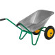 GRINDA GB-2, 80 л, 120 кг, двухколесная, оцинкованная сталь, садовая тачка (422400) купить в Сочи