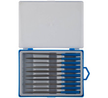 ЗУБР 140 мм, 10 предм, набор надфилей, Профессионал (16021-2-H10)