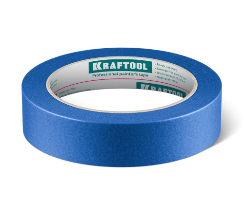 KRAFTOOL #700 Auto 25 мм х 50 м, для авторемонтных работ, малярная лента (12107-25) для защиты деталей кузова перед проведением малярных работ KRAFTOOL #700 Auto 25 мм х 50 м, для авторемонтных работ, малярная лента (12107-25) для защиты деталей кузова перед проведением малярных работ