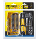 STAYER Pro Tech 39, 39 предм., универсальный набор инструмента (25135-H39) купить  в Сочи