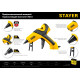 STAYER PRO 11, d 11 мм, 18 г/мин, электрический, пистолет термоклеевой, Professional (0681-20) купить в Сочи