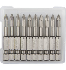 KRAFTOOL X-Drive PH1, 50 мм, 10 шт, торсионные биты (26121-1-50-10) KRAFTOOL X-Drive PH1, 50 мм, 10 шт, торсионные биты (26121-1-50-10)