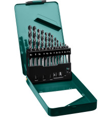 KRAFTOOL HSS-G, 13 шт, (1.5-6.5 мм), сталь P6M5, набор сверл по металлу (29651-H13)