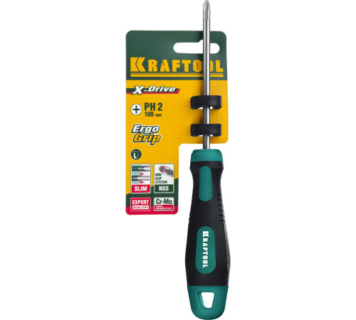 KRAFTOOL Х-Drive, PH2 x 100, отвертка (250072-2-100) купить в Сочи KRAFTOOL Х-Drive, PH2 x 100, отвертка (250072-2-100) купить в Сочи