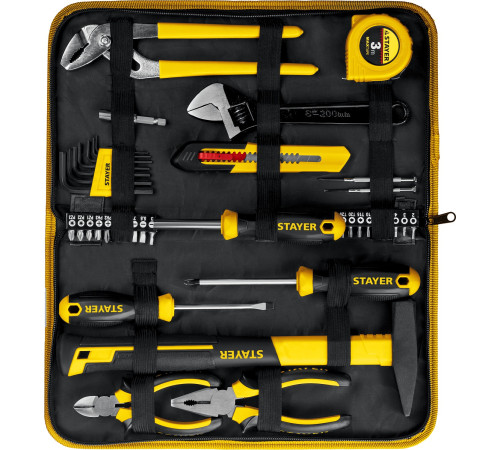 STAYER Master-40, 40 предм., универсальный набор инструмента для дома (22052-H40) купить  в Сочи