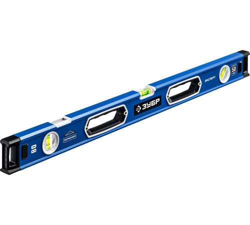 ЗУБР ЭКСПЕРТ, 800 мм, с зеркальным глазком, уровень с усиленным профилем, Профессионал (34570-080) купить  в Сочи