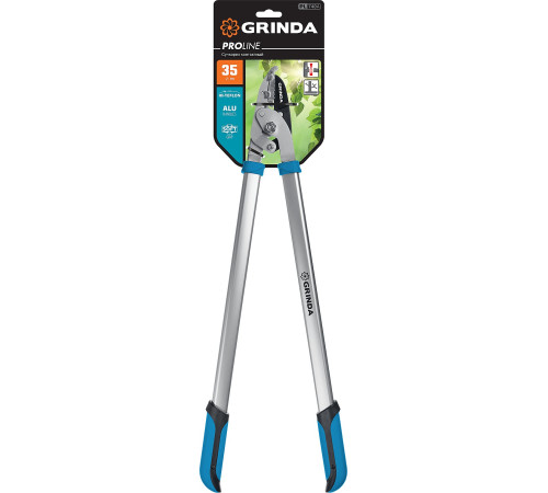 GRINDA PL-740A, длина 740 мм, лезвия из высокоуглеродистой закаленной стали, алюминиевые рукоятки, большой контактный сучкорез, PROLine (424517) купить в Сочи GRINDA PL-740A, длина 740 мм, лезвия из высокоуглеродистой закаленной стали, алюминиевые рукоятки, большой контактный сучкорез, PROLine (424517) купить в Сочи