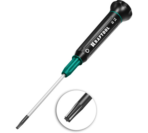 KRAFTOOL Precision TX10, отвертка для точных работ (25684-10) купить  в Сочи