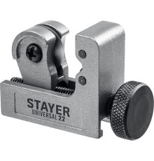 STAYER Universal-22, 3 - 22 мм, труборез для меди и алюминия, Professional (23391-22)