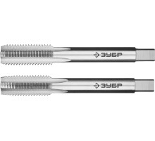 ЗУБР М12 x 1.5 мм, сталь Р6М5, комплект машинно-ручных метчиков, Профессионал (4-28007-12-1.5-H2)