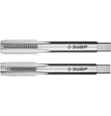 ЗУБР М12 x 1.5 мм, сталь Р6М5, комплект машинно-ручных метчиков, Профессионал (4-28007-12-1.5-H2)