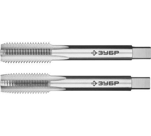 ЗУБР М12 x 1.5 мм, сталь Р6М5, комплект машинно-ручных метчиков, Профессионал (4-28007-12-1.5-H2) купить  в Сочи