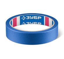 ЗУБР №100 24 мм х 25 м, для гладких и слегка шероховатых поверхностей, малярная лента, Профессионал (12141-24)