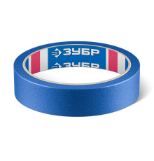 ЗУБР №100 24 мм х 25 м, для гладких и слегка шероховатых поверхностей, малярная лента, Профессионал (12141-24)