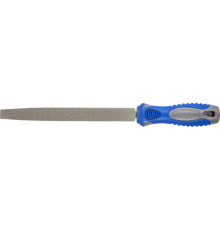 ЗУБР 200 мм, P 120, напильник алмазный плоский (33390-200-120)