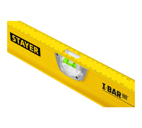 STAYER I-Bar 180˚, 1000 мм, двутавровый, уровень с поворотным глазком (3470-100) купить  в Сочи