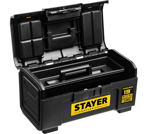 STAYER TOOLBOX-19, 480 х 270 х 240, пластиковый ящик для инструментов, Professional (38167-19) купить в Сочи STAYER TOOLBOX-19, 480 х 270 х 240, пластиковый ящик для инструментов, Professional (38167-19) купить в Сочи