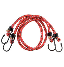 STAYER 120 см, d 7 мм, со стальными крюками, 2 шт, резиновый, крепежный шнур (40505-120)