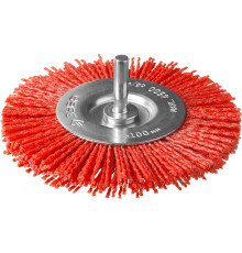 ЗУБР 100 мм, нейлоновая проволока, щетка дисковая для дрели, Профессионал (35161-100)