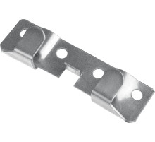 ЗУБР Кляймер-КГ, 10 x 20 x 75 мм, цинк, 60 шт, стартовый крепеж для керамогранита (30856)