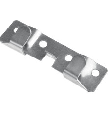 ЗУБР Кляймер-КГ, 10 x 20 x 75 мм, цинк, 60 шт, стартовый крепеж для керамогранита (30856)