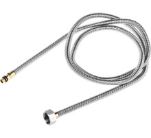 ЗУБР 1/2″, 1.5 м, гайка-штуцер, сильфонная подводка для смесителей с укороченным штуцером (51012-150)