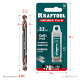 KRAFTOOL DOUBLE Сo-8 3.2х49мм, Сверло двухстороннее по металлу, сталь M42(+8%Co), класс А (29654-3.2-10) купить в Сочи