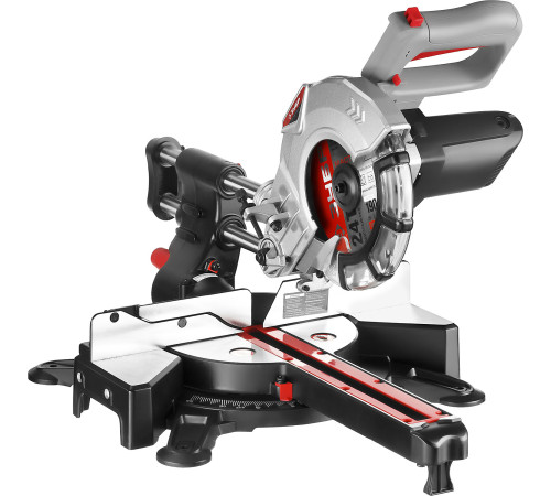 ЗУБР ЗПТ-190-1200 ПЛ пила торцовочная с протяжкой, d 190 x 20 мм, 1100 Вт купить  в Сочи