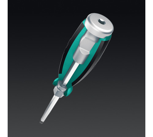 KRAFTOOL IMPACT SL 10, сквозной стержень Cr-Mo, ударная отвертка (250033-10) купить  в Сочи