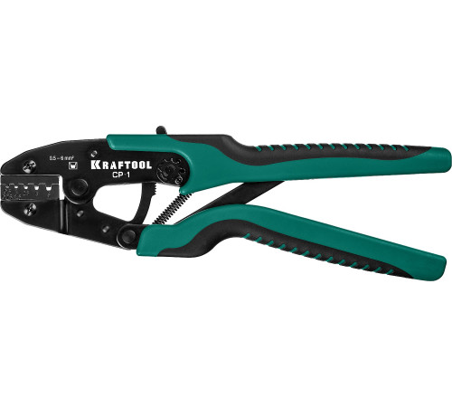 KRAFTOOL CP-1, 0.5 - 6 мм2, для втулочных наконечников, пресс-клещи (45461-1) купить  в Сочи